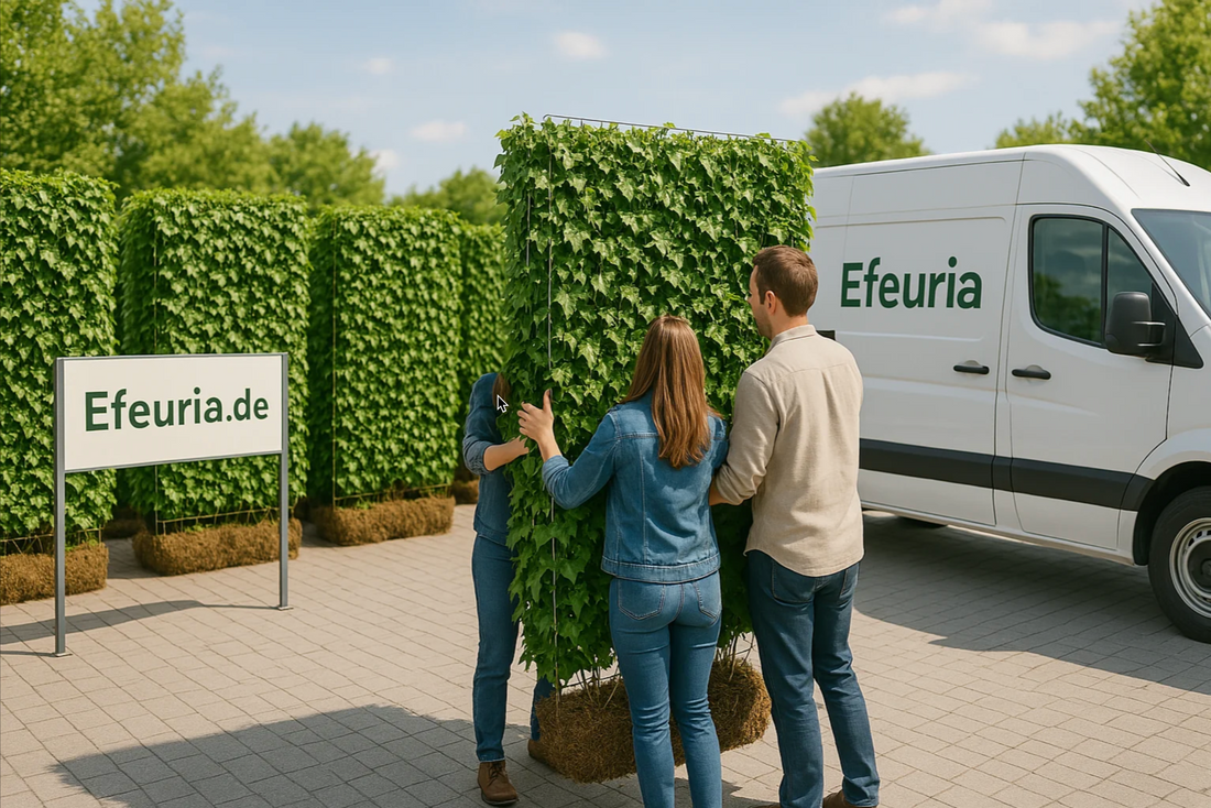 Efeuria startet neue Click & Collect-Abholstation für Efeuhecken bei München