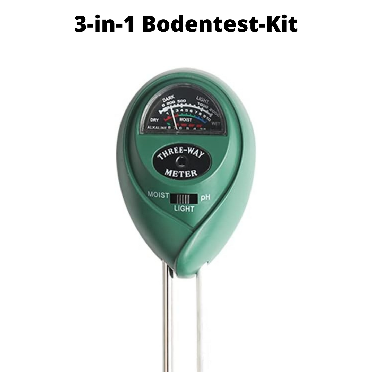 3-in-1 Bodentest-Kit