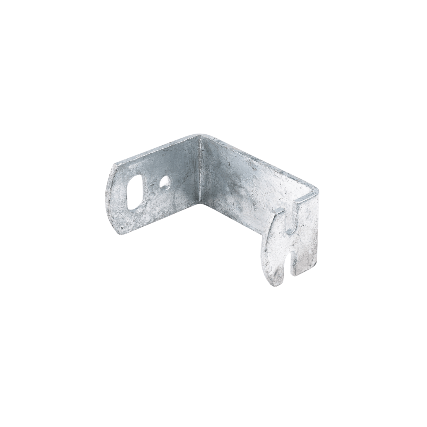 Befestigung Universalbügel Metall galvanisiert (4 Stück) für Holzpfosten und Granitsäulen Befestigungen