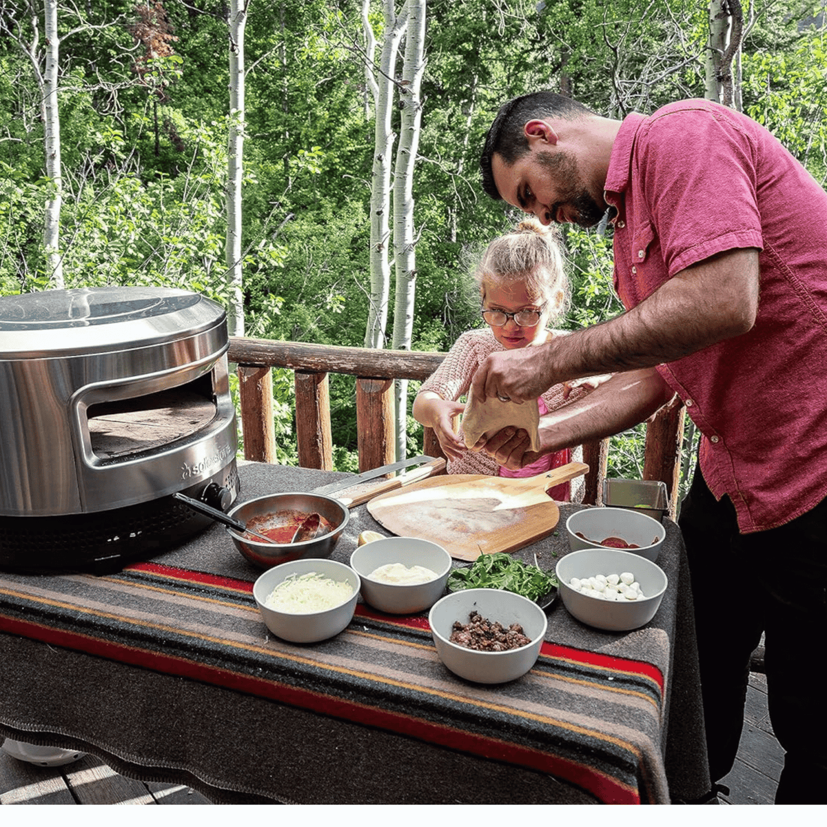 Mieten Solo Stove Pizzaofen Pi Prime Gasofen, Panoramaöffnung, Leihen statt Kaufen in München - Efeuria, die Gartenhecken aus Efeu