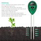 3-in-1 Bodentest-Kit
