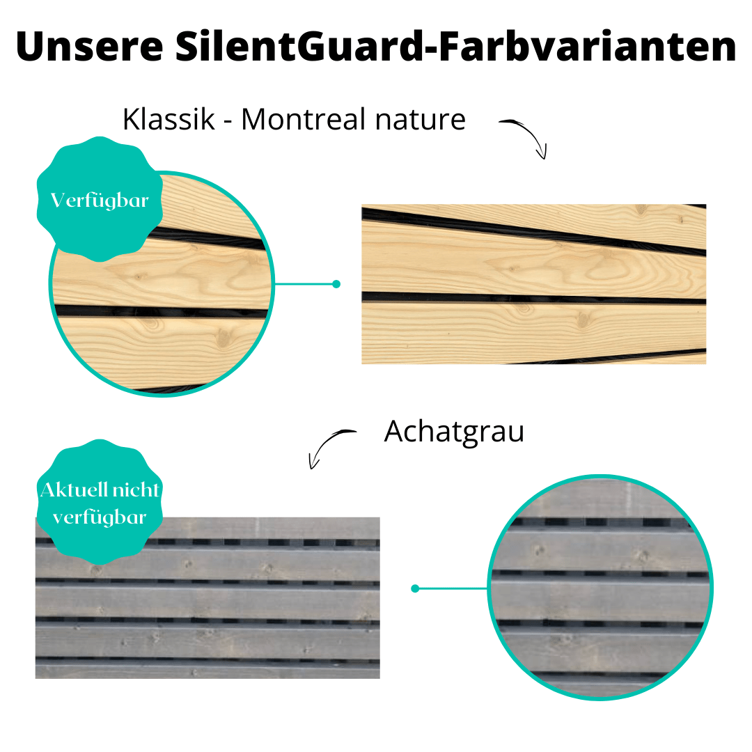 SilentGuard Rhombus Sichtschutz und Lärmschutz, Rhombuszaun als Sichtschutzwand, Holzelement 120x180 cm - Efeuria, die Gartenhecken aus Efeu
