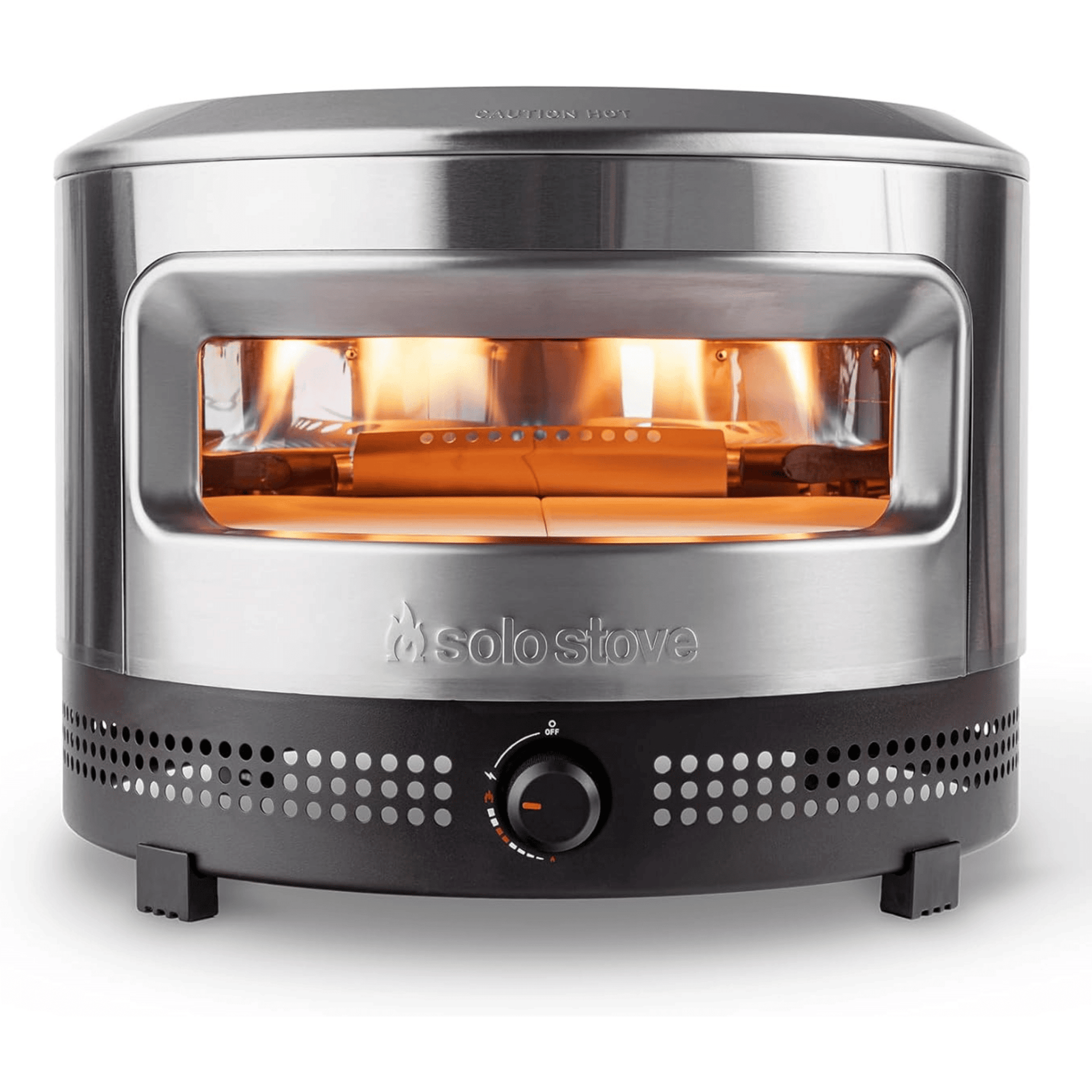 Solo Stove Pi Prime Pizzaofen, Gas Pizzaofen, Propan befeuert, Panorama-Öffnung, Edelstahl - Efeuria, die Gartenhecken aus Efeu