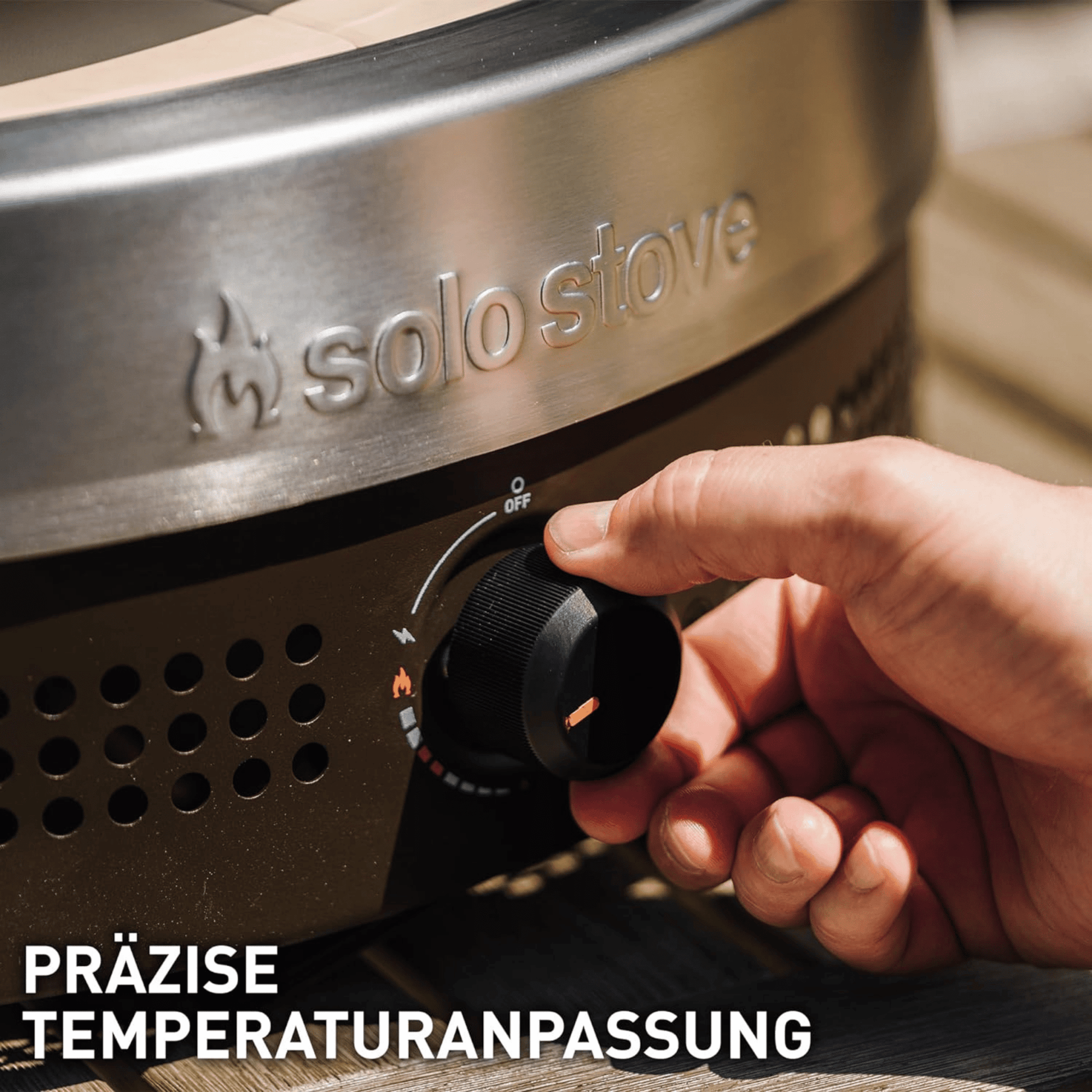 Solo Stove Pi Prime Pizzaofen, Gas Pizzaofen, Propan befeuert, Panorama-Öffnung, Edelstahl - Efeuria, die Gartenhecken aus Efeu