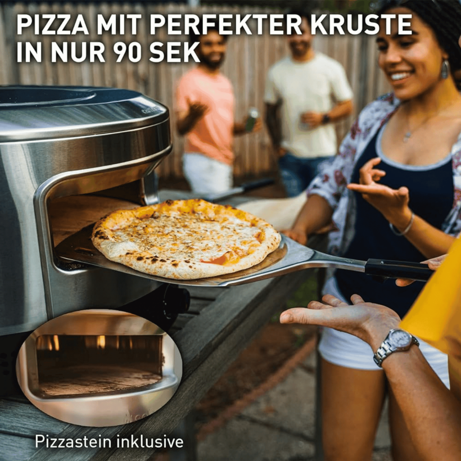 Solo Stove Pi Prime Pizzaofen, Gas Pizzaofen, Propan befeuert, Panorama-Öffnung, Edelstahl - Efeuria, die Gartenhecken aus Efeu