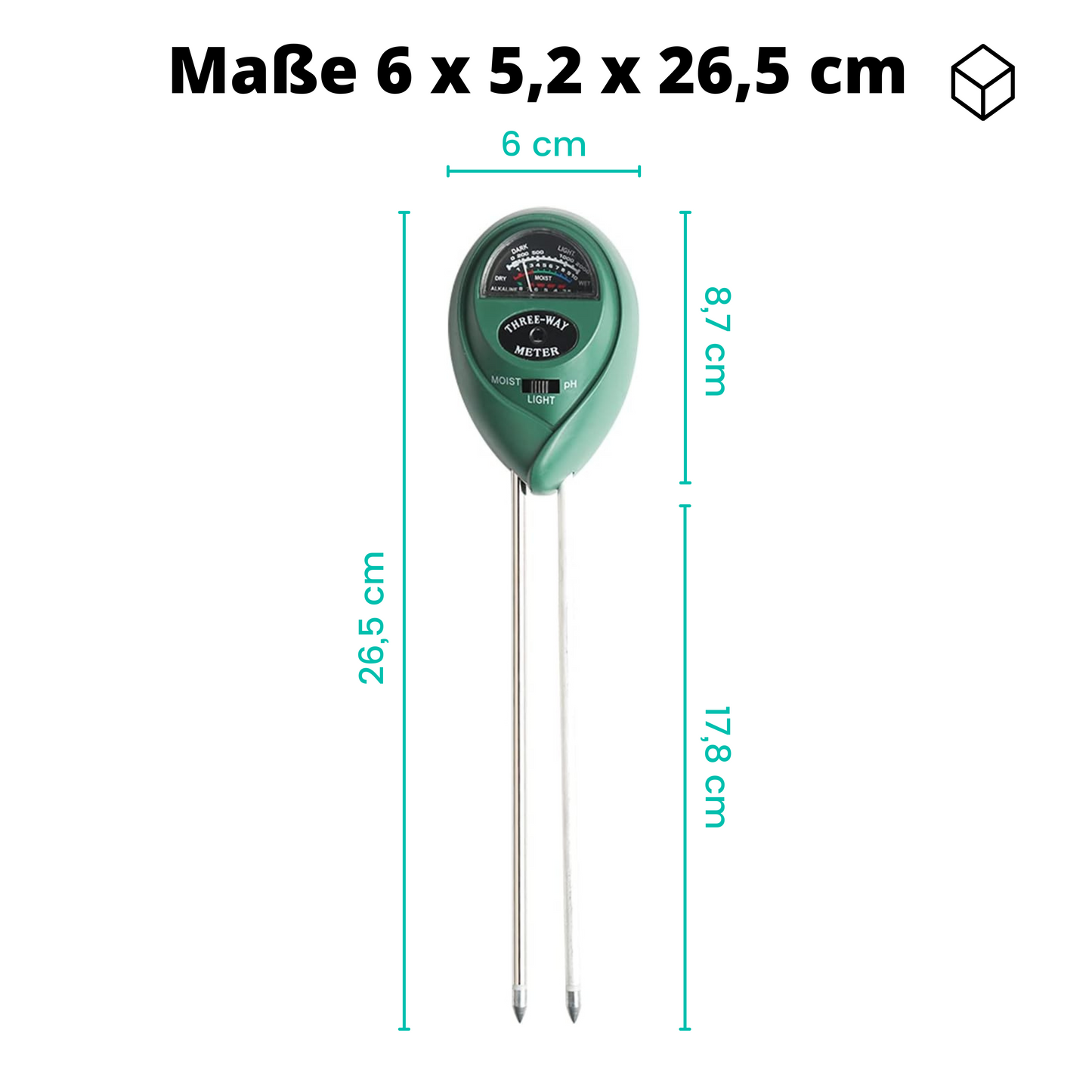 3-in-1 Bodentest-Kit